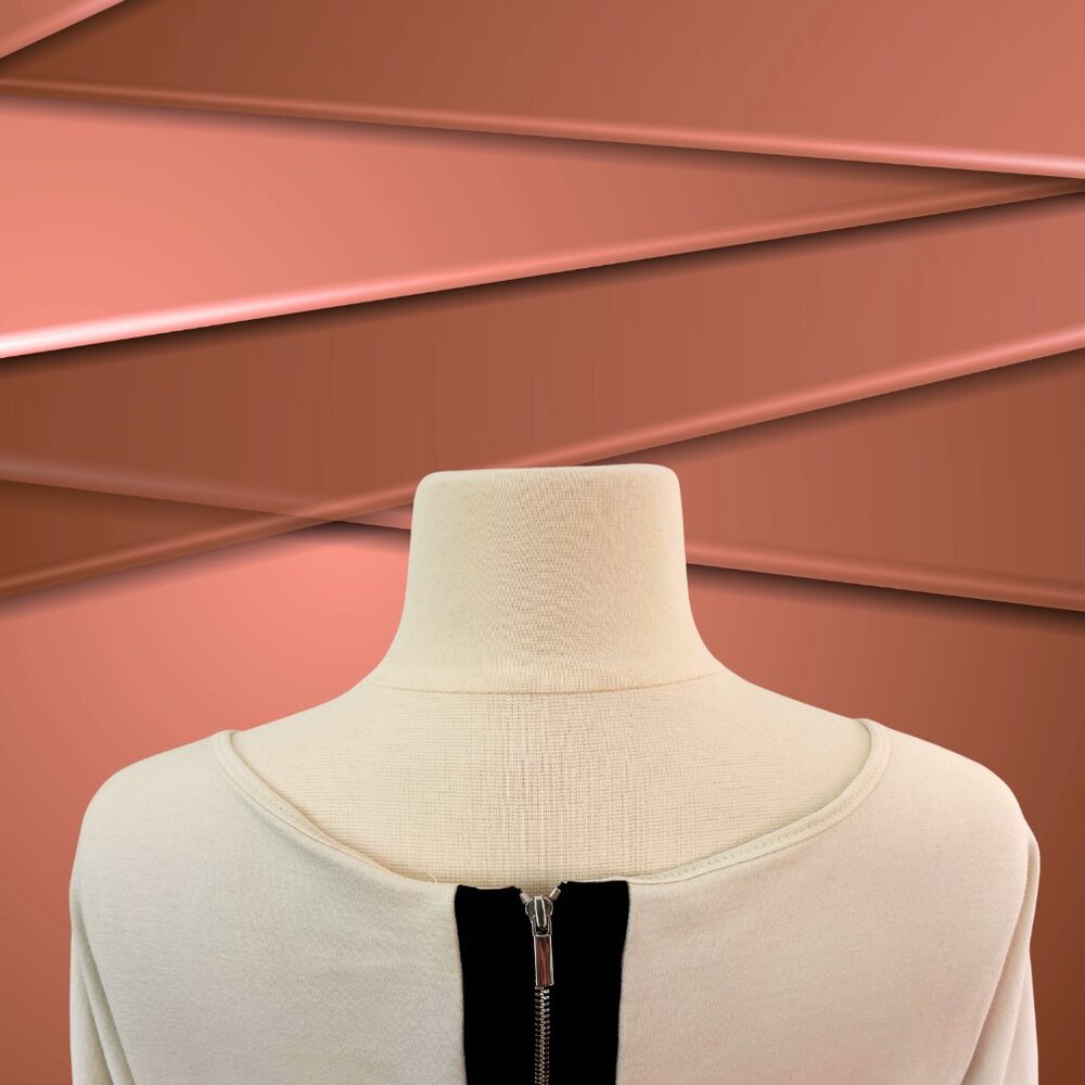 ✨ Chic & Flattering Ann Taylor V-Neck Color-block Dress ✨ - Picture 8 of 8